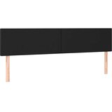  s oprugama i madracem crni 180 x 200 cm od umjetne kože | shoptok.hr