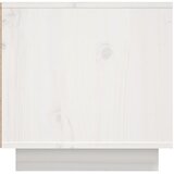 TV ormarić bijeli 156 x 40 x 40 cm od masivne borovine | shoptok.hr