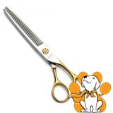 Tauro Pro Line chunker Scissors 56 teeth 18cm, Profesionalne Ravne Makaze