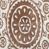  Umjetnički dekor 2 pcs Smeđa i bijela 40 x 40 x 1,5 cm | Eponuda.ba