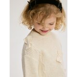 Reserved Pulover s mašnama - krem | shoptok.hr