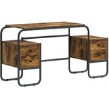  Stol s pohranom Dimljeni hrast 145 x 50 x 75 cm - Dimljeni hrast | shoptok.hr