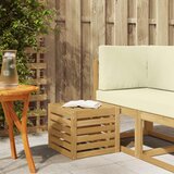  Set vanjskih sofa Bijela 35 x 38 x 37 cm Čvrsto drvo akacije | shoptok.hr