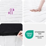  Madrac s džepičastim oprugama srednje čvrst 100 x 200 cm | shoptok.hr