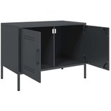vidaXL TV ormarić antracit 68 x 39 x 50,5 cm čelični | shoptok.hr