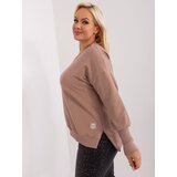 RELEVANCE Blouse-RV-BZ-9144.37-dark beige | Shoptok.si