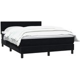 Box spring krevet s madracem crni 160x210 cm baršunasti | shoptok.hr