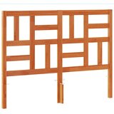  The Living Store Vzglavje voščeno rjava 160 cm trdna borovina - Vzglavje, (21442543) | Shoptok.si