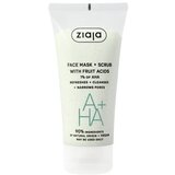 Ziaja maska in piling za obraz - Face Mask & Scrub With Fruit Acids | Shoptok.si