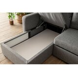 Atelier Del Sofa Ugaona sofa-krevet Kado Light Grey | ePonuda.com