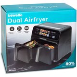 Bewello BW1002D Airfryer XXL 4+4 L — dvostruka košara, 2200 W | Shoptok.si