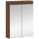  Kupaonski ormar s ogledalom TULUM Smeđi hrast 60 x 16,5 x 78 cm | shoptok.hr