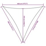 vidaXL Jedro protiv sunca boje pijeska 4 5x4 5x4 5 m poliester Oxford | shoptok.hr