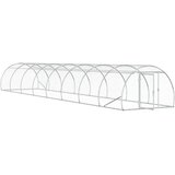  Kokošinjac Srebrna 800 x 150 x 100 cm Pocinčani čelik | shoptok.hr