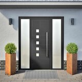 vidaXL Vrtne sadilice 2 kom trokutasta 40x34,5x70 cm od čelika COR-TEN | shoptok.hr