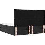vidaXL otomanski okvir kreveta s madracima crni 200x200cm umjetna koža | shoptok.hr