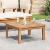 vidaXL vrtna miza 60x60x30 cm iz trdnega lesa Teak | Shoptok.si