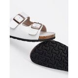 GOODIN White flat sandals | ePonuda.com