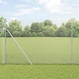  Zavarena žičana ograda 5000 x 150 cm Srebrno | shoptok.hr