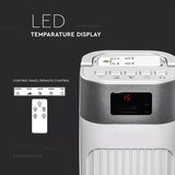  Stubni ventilator sa indikatorom temperature i daljinskim upravljačem 55W/230V | Eponuda.com
