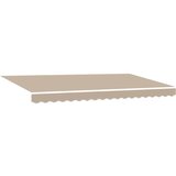  Zamjensko platno za tendu Bež 4 x 2 m Poliester | shoptok.hr
