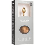 EasyToys - Fetish Collection Analni čep Fox Tail No. 1, zlatan | shoptok.hr