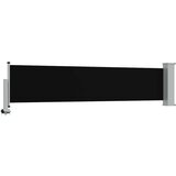  Uvlačiva bočna tenda za terasu 60 x 300 cm crna | shoptok.hr