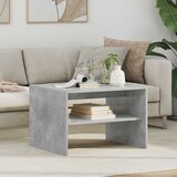 Kava Stol Betonski sivi 60 x 50 x 40 cm Konstruirano drvo | Eponuda.com