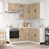  Kuhinjska jedinica PORTO 8 kom. Hrast sonoma Konstruirano drvo | shoptok.hr