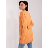 RUE PARIS Sweater-TO-SW-1810.13-light orange | Shoptok.si