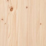  Uzglavlje za krevet 125,5 x 4 x 100 cm od masivne borovine | shoptok.hr