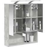  Kopalniška ogledalna omara Betonsko siva 60 x 14.5 x 70 cm, (5000233099) | Shoptok.si