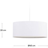 Kave Home Belo senčilo ø 40 cm Santana – | Shoptok.si