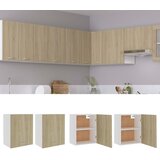 vidaXL Viseča omarica 2 kosa sonoma hrast 50x31x60 cm iverna plošča Cene