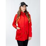 Glano Women's reversible parka - red Cijene