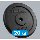 Rebel Active opterećenje od lijevanog željeza 20 kg, rupa 31 mm, klasična ploča | shoptok.hr