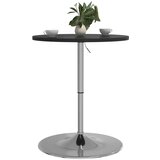  Barski stol crni 60x60x90cm konstruirano drvo i kromirani čelik | shoptok.hr