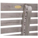 Garden Pleasure Siva lesena vrtna klop Mandalay - | Shoptok.si