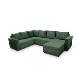 P & B SEDEŽNA GARNITURA, rebrasti žamet zelena | Shoptok.si