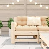  Vrtna sofa s naslonom za ruke 69x62x70,5 cm od masivne borovine | shoptok.hr