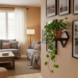  Zidni stalak za biljke, viseća polica za cvijeće, ukrasi, Loft Diamond ModernHome Slike