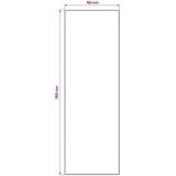  Traka za tepih LESAKA Crno i bijelo 50 x 150 cm | shoptok.hr