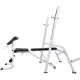  Klupa za vježbanje sa stalkom za utege i setom utega 90 kg | shoptok.hr