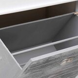 Ormarić za cipele sivi 50 x 28 x 98 cm od drva paulovnije | shoptok.hr