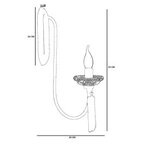 Opviq Zidna lampa 9082 1 | ePonuda.com