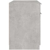 vidaXL Radni stol boja betona 100 x 50 x 75 cm od konstruiranog drva | shoptok.hr