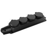 Braytron podsklop sa 4 utičnice IP44 crni BY72-01004 Cene