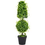 vidaXL Umjetni šimšir s posudom zeleni 100 cm | shoptok.hr