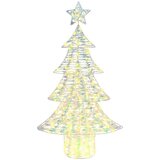 vidaXL Božično drevo med 160 LED Toplo bela 150 cm PET | Shoptok.si