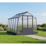 WESTMANN Aurora 810 | Staklenik s temeljima | Antracit | 2 5 x 3 m - BRANDED IN GERMANY | shoptok.hr
